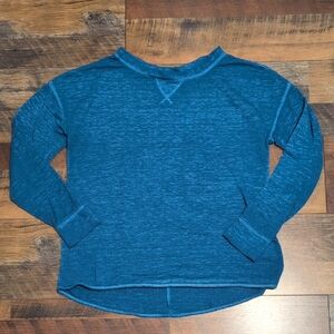 Faded Glory Blue Long Sleeve Top